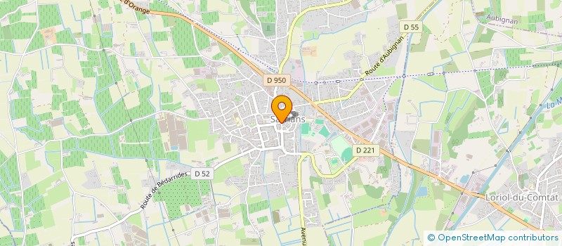 localisation de l'entreprise ISAAC  SARRIANS