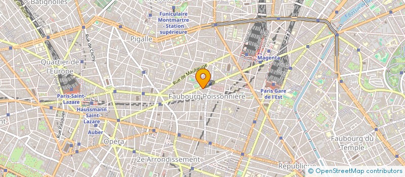 localisation de l'entreprise ISAAC M  PARIS