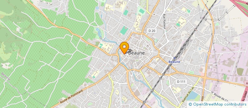localisation de l'entreprise ISABAIL à BEAUNE