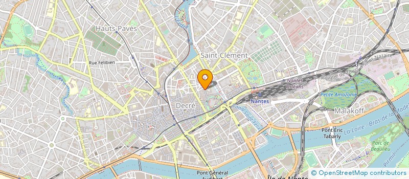 localisation de l'entreprise ISABEAU INFLUENCE à NANTES