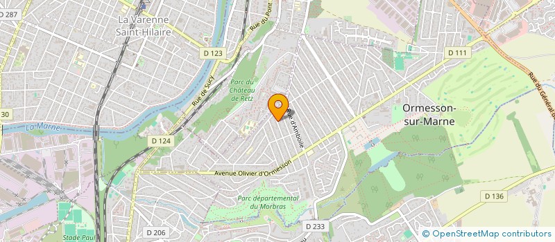 localisation de l'entreprise ISABEL  ORMESSON-SUR-MARNE