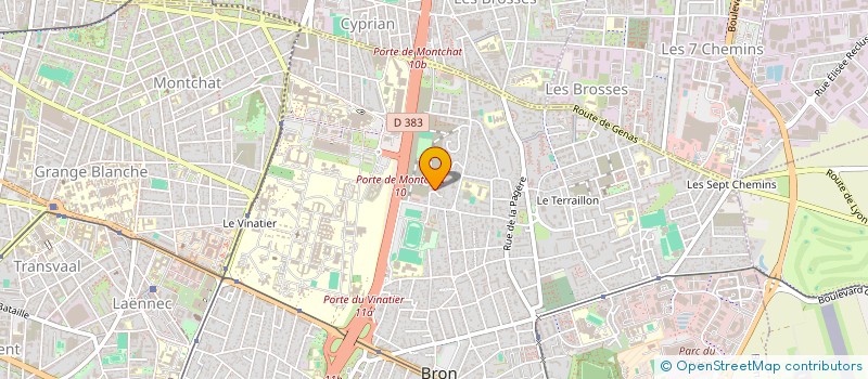 localisation de l'entreprise ISABEL  BRON