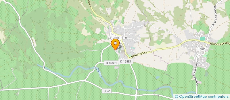 localisation de l'entreprise ISABEL FONQUERLE à LA LIVINIERE