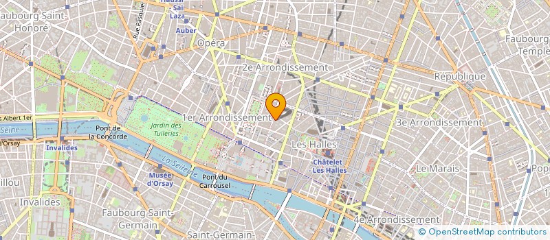 localisation de l'entreprise ISABEL MARTIN à PARIS