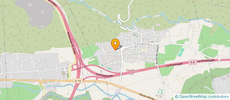 localisation de l'entreprise ISABEL PASQUIER  COUDOUX