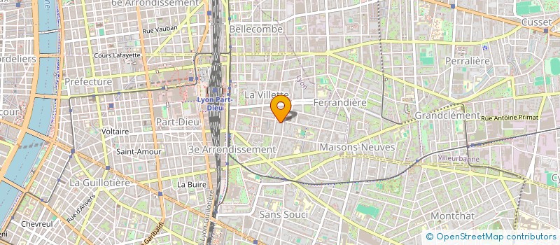 localisation de l'entreprise ISABELLE 16 S  LYON