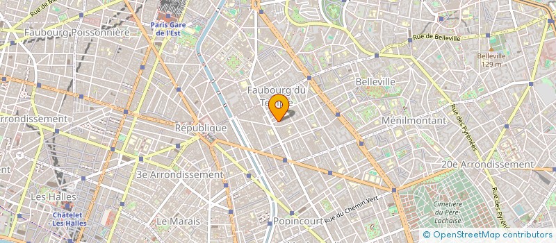 localisation de l'entreprise ISABELLE  PARIS