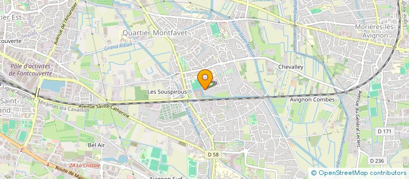 localisation de l'entreprise ISABELLE  AVIGNON