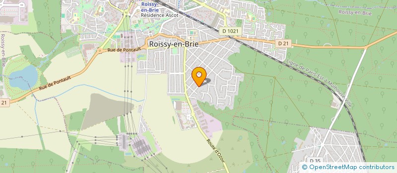 localisation de l'entreprise ISABELLE  ROISSY-EN-BRIE