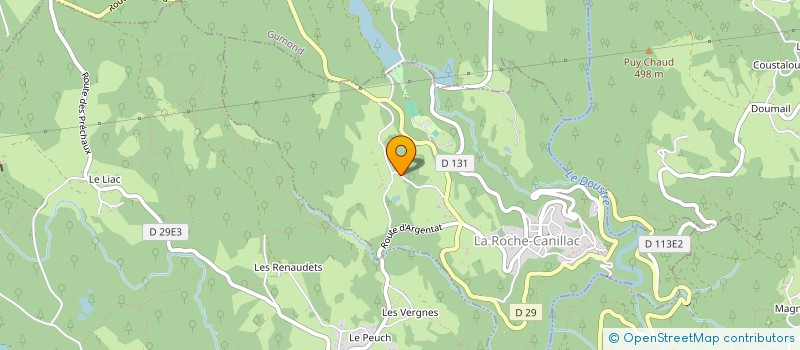 localisation de l'entreprise ISABELLE ADIGE ARMENGAUD  ARGENTAT-SUR-DORDOGNE