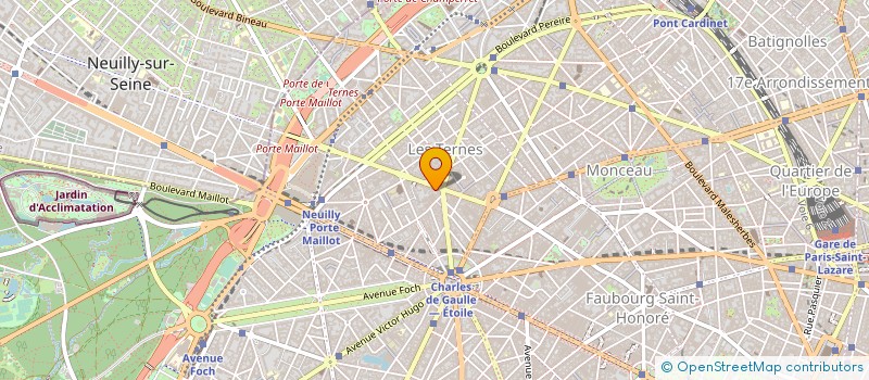 localisation de l'entreprise ISABELLE BARRIER SAS à PARIS