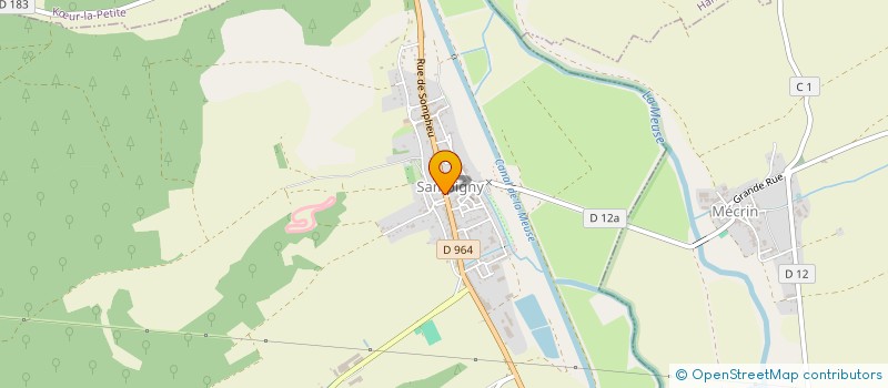 localisation de l'entreprise ISABELLE BERGEROT à SAMPIGNY