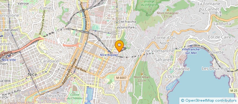 localisation de l'entreprise ISABELLE CREATION à NICE