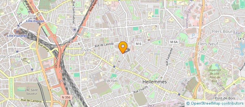 localisation de l'entreprise ISABELLE DEPREZ - CONSEIL & FORMATION à LILLE