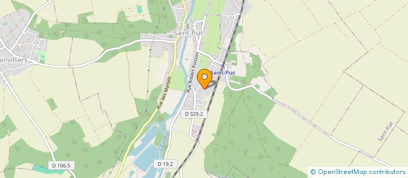 localisation de l'entreprise ISABELLE FROMENT  SAINT-PIAT