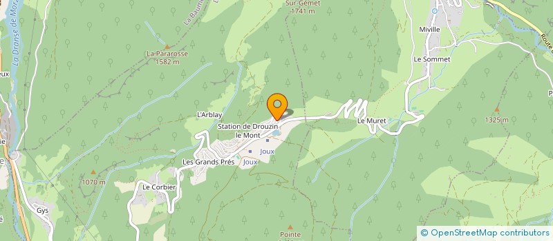 localisation de l'entreprise ISABELLE GENEVOIS  LE BIOT