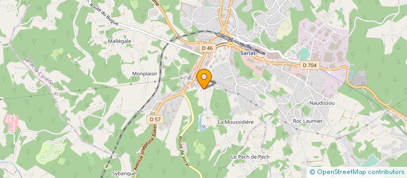localisation de l'entreprise ISABELLE K à SARLAT-LA-CANEDA