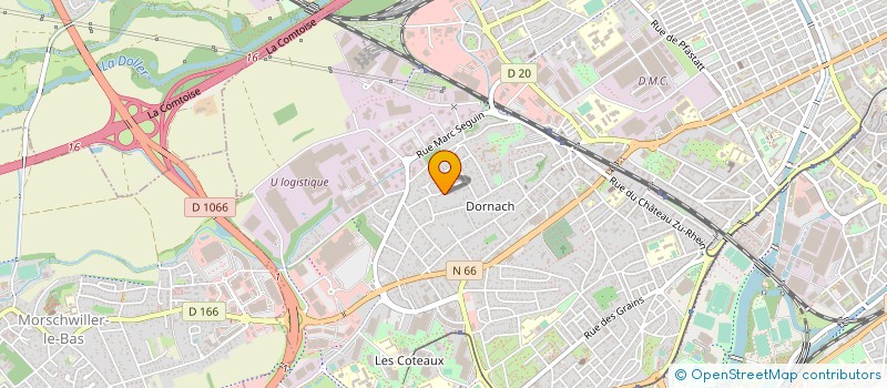 localisation de l'entreprise ISABELLE LADOUCE CONSULTING à MULHOUSE