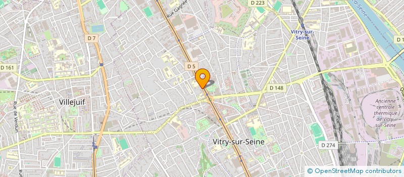 localisation de l'entreprise ISABELLE LAVAL-AURAIX, RAHMA BOITEUX ET JEAN-CHARLES GRESILLON, NOTAIRES ASSOCIES D'UNE SOCIETE CIVILE PROFESS à VITRY-SUR-SEINE