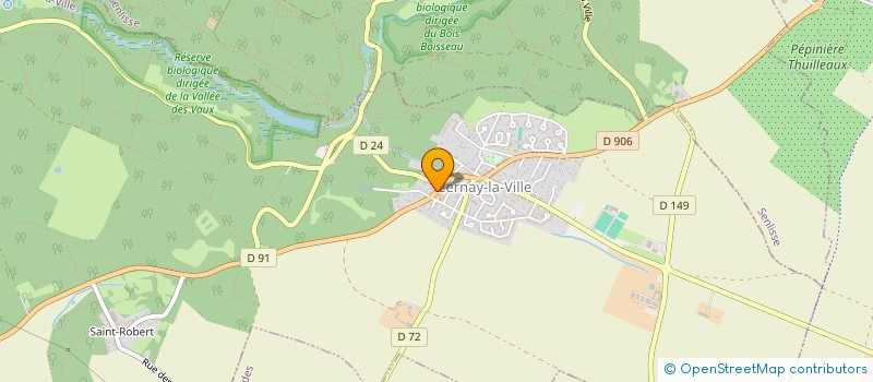 localisation de l'entreprise ISABELLE LILLO  AUFFARGIS