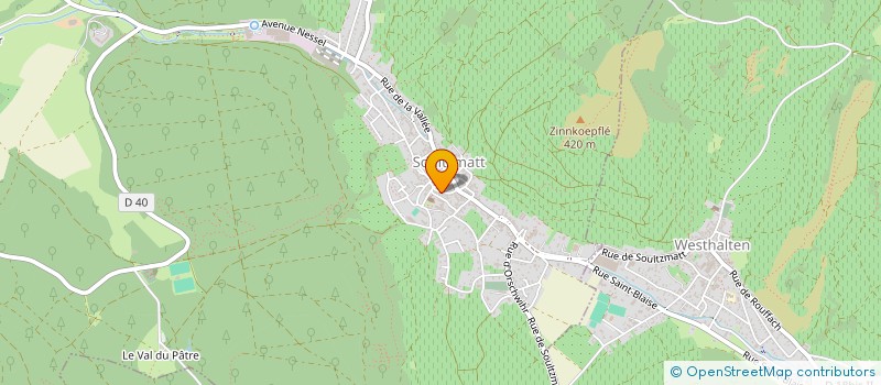 localisation de l'entreprise ISABELLE MARIOTTE  ROUFFACH