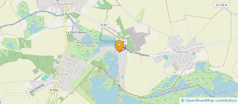 localisation de l'entreprise ISABELLE PIGNOL SERVICES A DOMICILE HAMEL  HAMEL