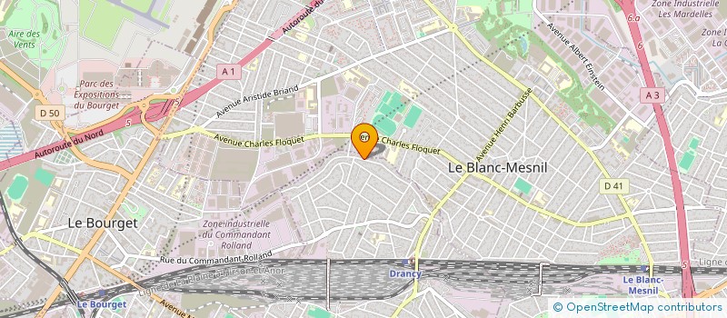 localisation de l'entreprise ISABELLE PLANNER à DRANCY