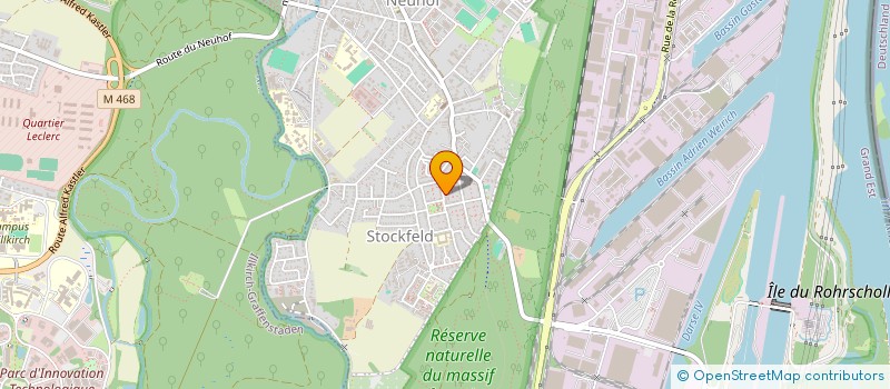 localisation de l'entreprise ISABELLE ROCA à STRASBOURG
