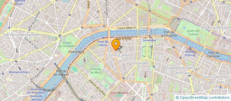 localisation de l'entreprise ISABELLE ROQUE  PARIS