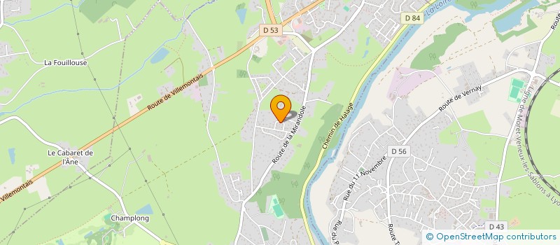 localisation de l'entreprise ISABELLE TRON  VILLEREST