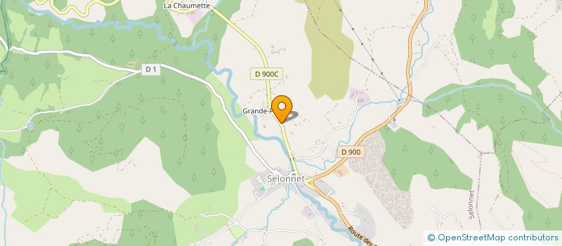 localisation de l'entreprise ISABEN  SELONNET