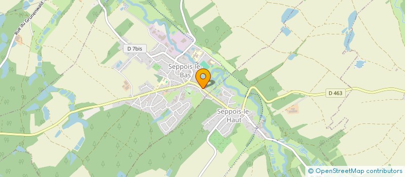 localisation de l'entreprise ISABEN  SEPPOIS-LE-BAS