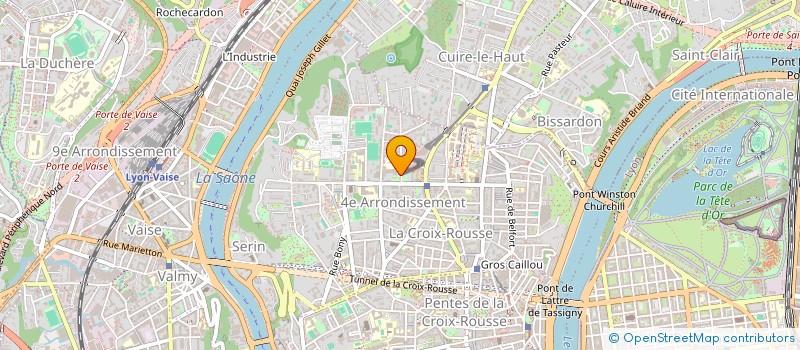 localisation de l'entreprise ISABIMMO  LYON