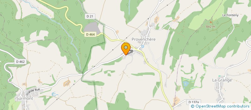 localisation de l'entreprise ISABIMMO  PROVENCHERE