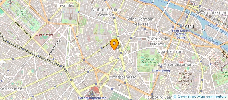 localisation de l'entreprise ISACA  PARIS