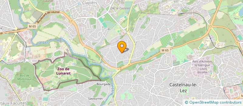 localisation de l'entreprise ISACHRIS  CASTELNAU-LE-LEZ