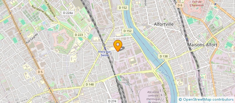 localisation de l'entreprise ISACOR  VITRY-SUR-SEINE