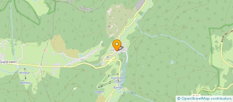 localisation de l'entreprise ISADAMA TRANSPORTS  LE VALTIN