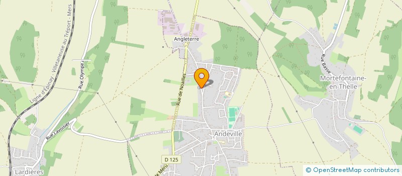 localisation de l'entreprise ISADE  ANDEVILLE