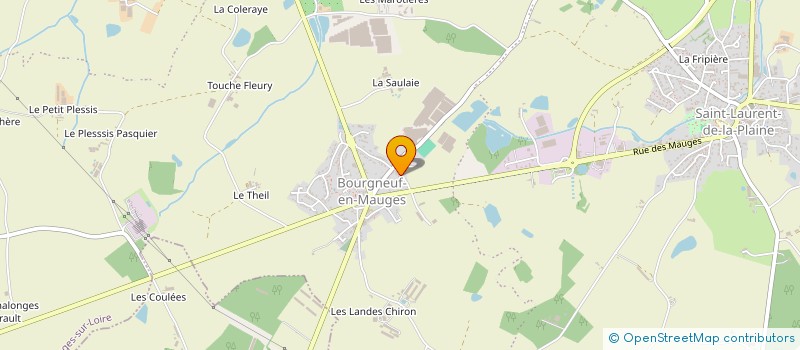 localisation de l'entreprise ISADIS à MAUGES-SUR-LOIRE
