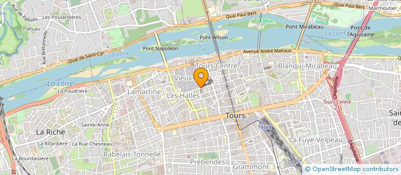 localisation de l'entreprise ISADIS SARL à TOURS