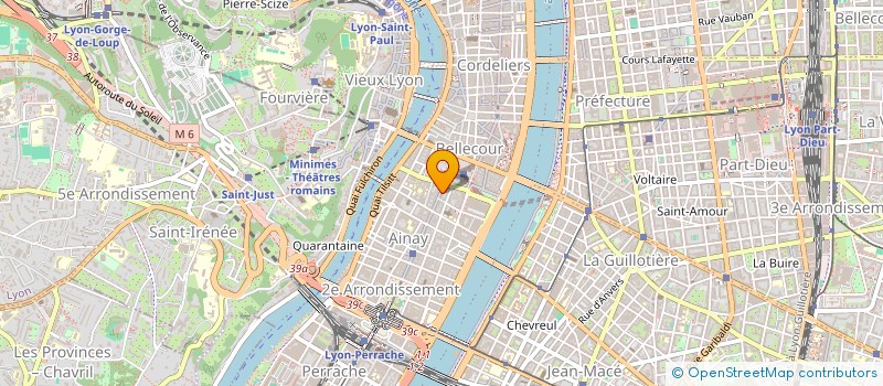 localisation de l'entreprise ISADIT  LYON