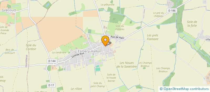 localisation de l'entreprise ISADOR  UGNY-L'EQUIPEE