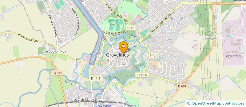 localisation de l'entreprise ISAERT DEVELOPPEMENT ET INGENIERIE à GRAVELINES