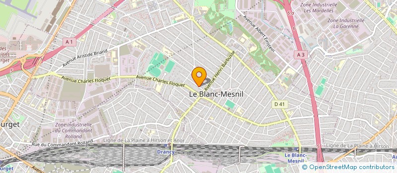 localisation de l'entreprise ISAETPATRICE à LE BLANC-MESNIL
