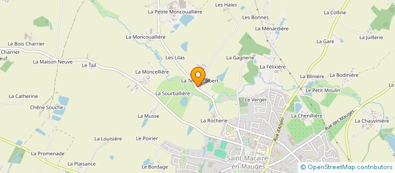 localisation de l'entreprise ISAFRANCE à SEVREMOINE