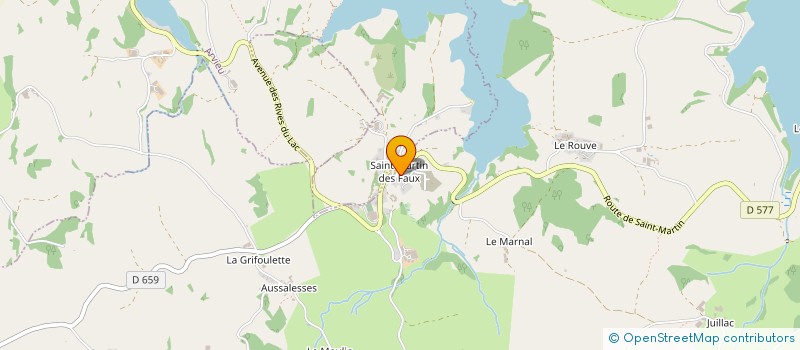 localisation de l'entreprise ISAGA  SALLES-CURAN