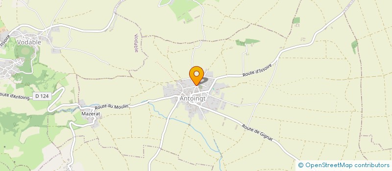 localisation de l'entreprise ISAGIL  VILLENEUVE