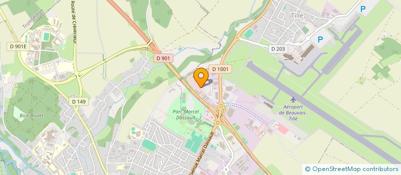 localisation de l'entreprise ISAGRI à TILLE