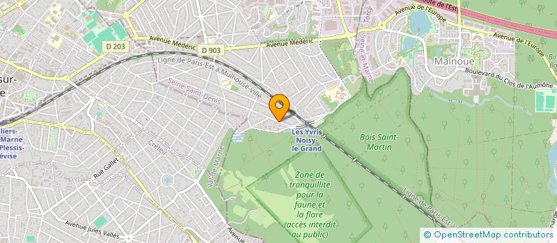 localisation de l'entreprise ISAH'RENOV  NOISY-LE-GRAND